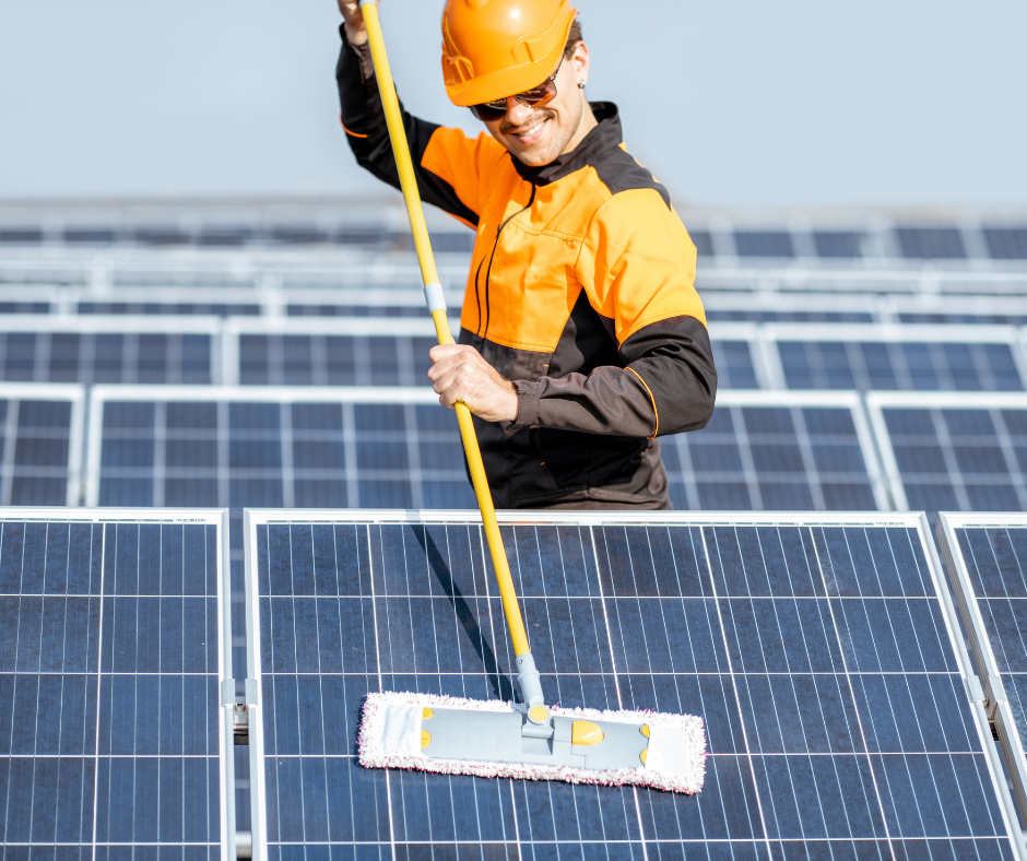 solar panel cleaning and maintenance 